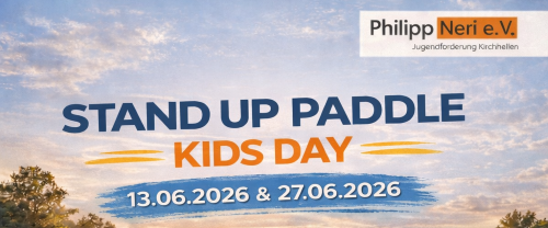 Flyer Stand Up Paddle Kids Day